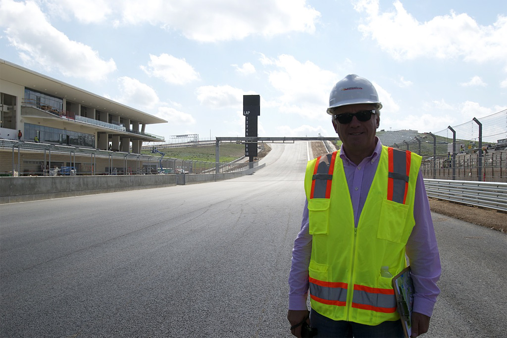 Charlie Whiting var glad for at se de store fremskridt der var sket, siden hans sidste besøg i august
(Foto: Circuit of The Americas)
